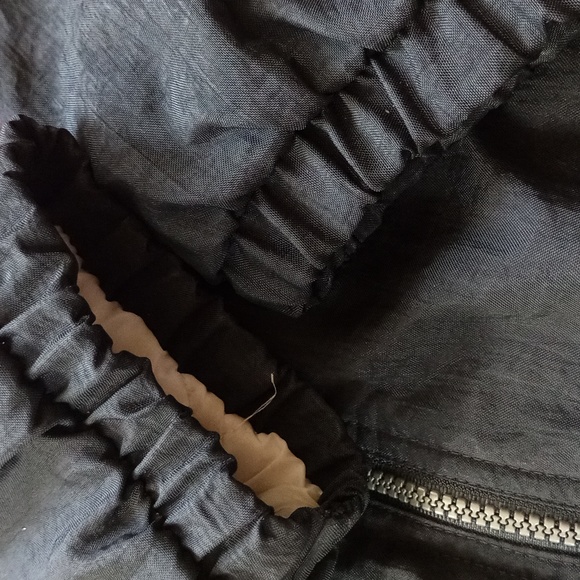 Vintage 90s Adidas Essential Striped Winter Jacket With Hood RED/White/BLACK - Picture 8 of 15